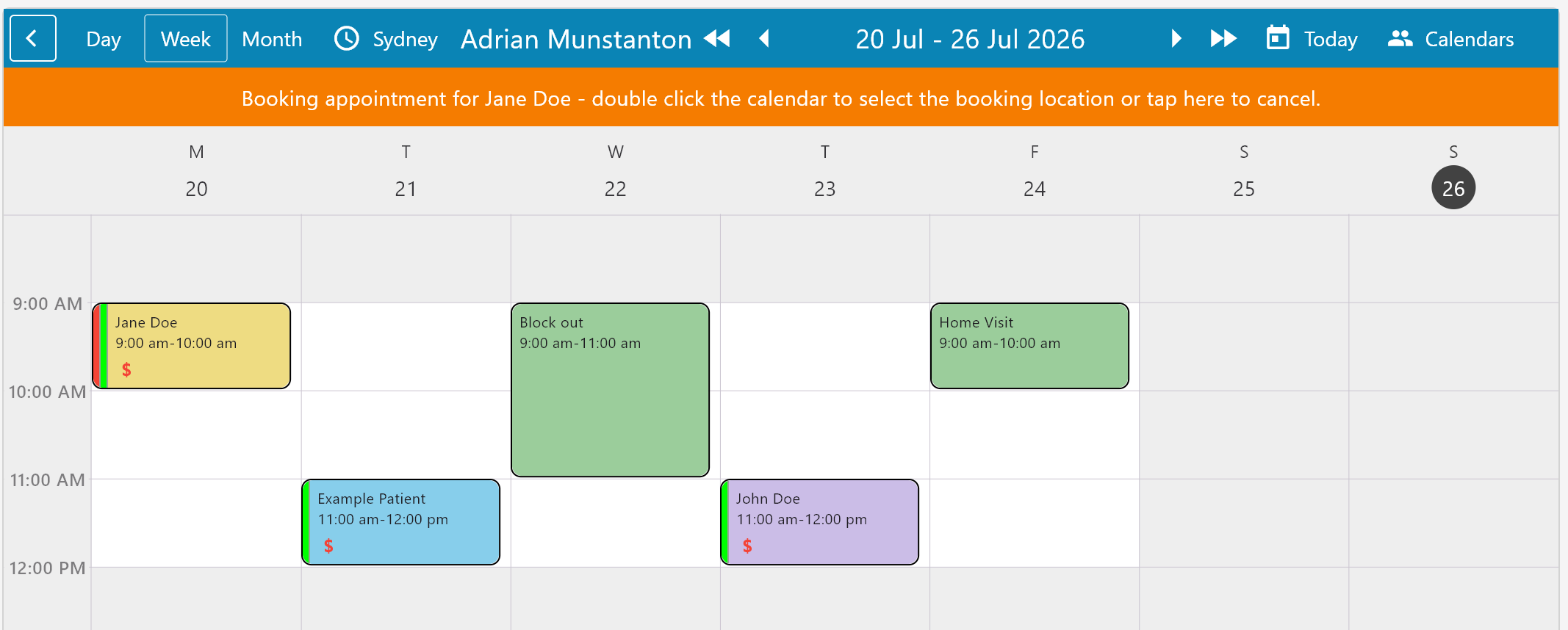 Practice Master Pro online booking and cloud access software