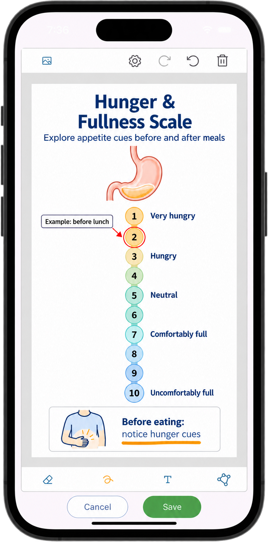 Diagrams tab showing dietitian diagrams in Practice Master Pro patient notes